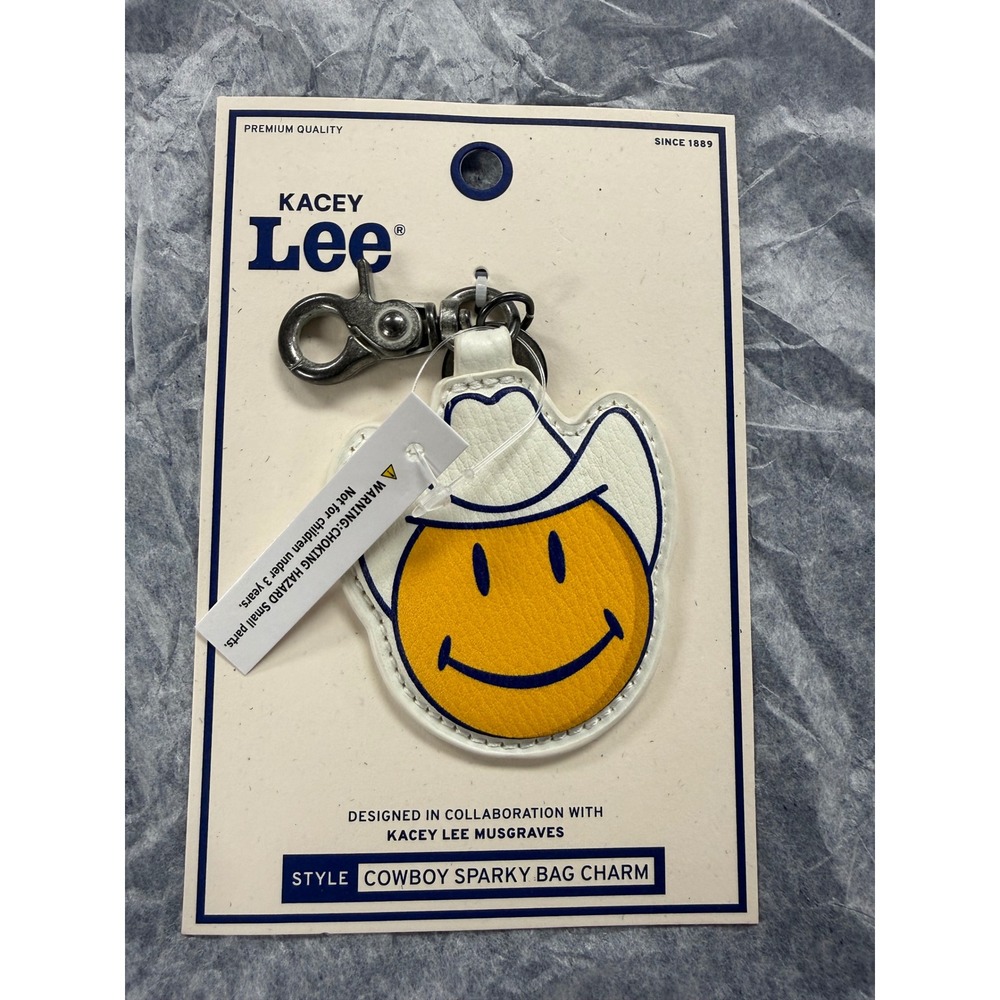 Kasey Lee Musgraves Cowboy Sparky Smiley Bag Charm New